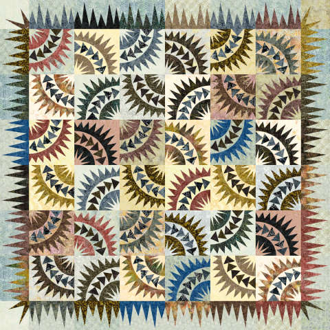 Ballroom Dance in Tonga Batiks