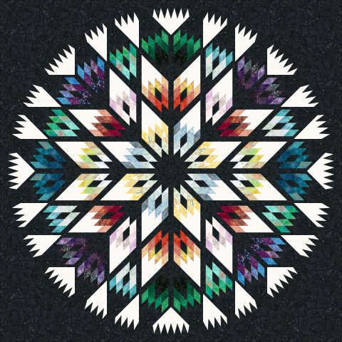 Tattered Star in Taffy Strip Set