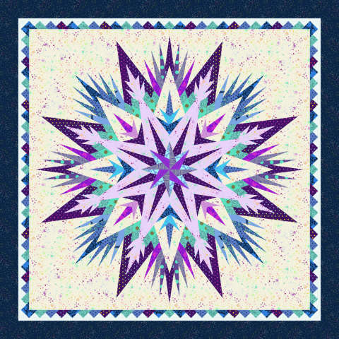 Cosmic Shimmer 68 in Square in Tula Pink True Colors