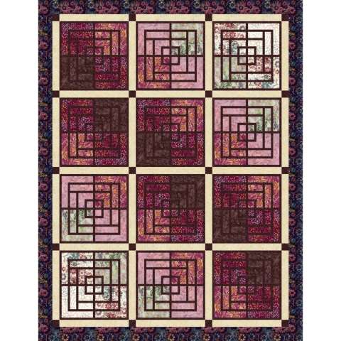 Moroccan Courtyard Star Anise • 3 Left • 72x93 Fabric Only Kit $161.00 Kit with Replacement Papers $173.00 $192.00 Kit with Pattern $179.00 $205.50 