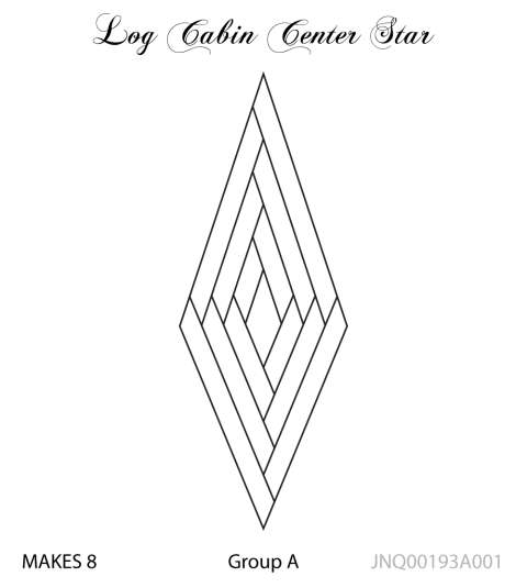 Log Cabin Center Star