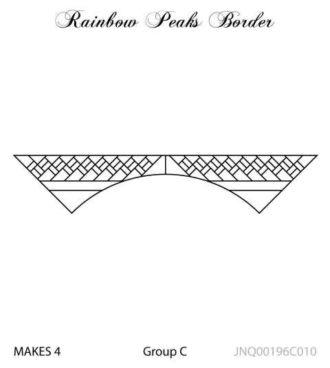 Rainbow Peaks Border