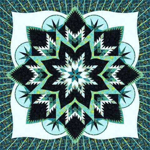 Peaceful Snowfall in Waterfall Mini Collection