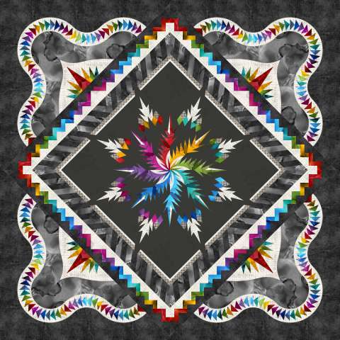 Alchemists Crystals 99x99 $410.00 Kit with Pattern 