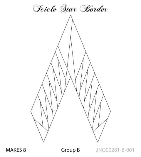 Icicle Star Border - Spikes diff color Alt 1