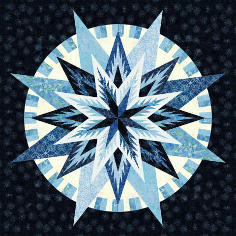 Wishing Star in Blueberry Tart