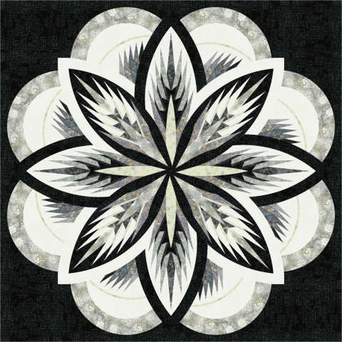 Sea Holly in Blackberry Cobbler