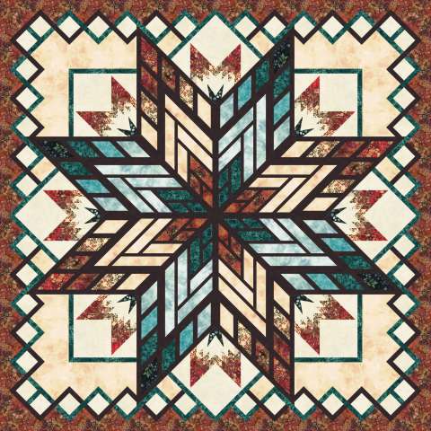 Cinnamon Sticks Wall 68x68