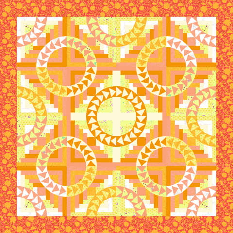 Peaches and Cream Colorway