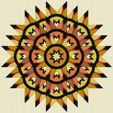 Candy Corn in Laundry Basket Quilts Linen Texture 91 x 91