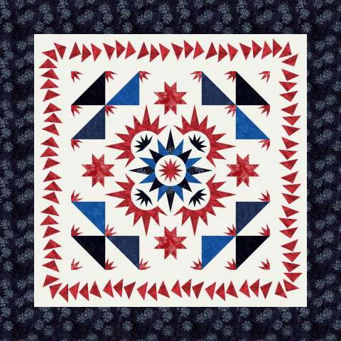 Fairytale Courtyard • 60x60 Kit with Pattern $115.00 $140.00