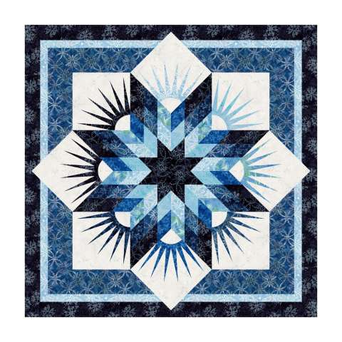 Twinkle Star Blueberry Tart • 38x58 • 2 Left $66.00 Fabric Only $97.00 Kit with Pattern