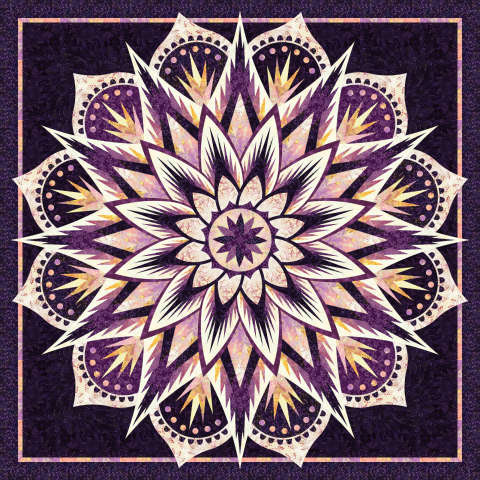 Carnival Flower Wall Raspberry Parfait