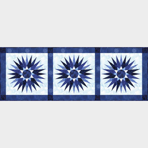 Polish Star Table Runner