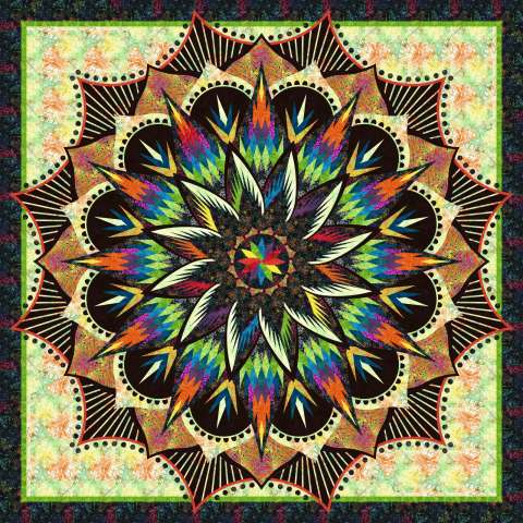 Carnival Flower - Festival Fun - Queen Size