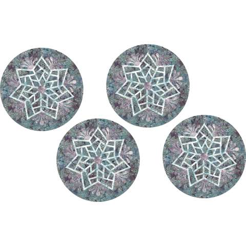 Scandinavian Snowflake: Gemstone Colorway