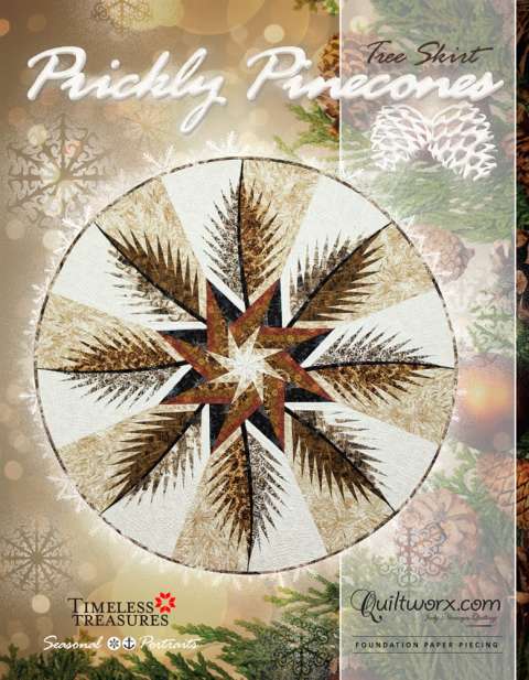 Prickly Pinecones Tree Skirt (DISCONTINUED)