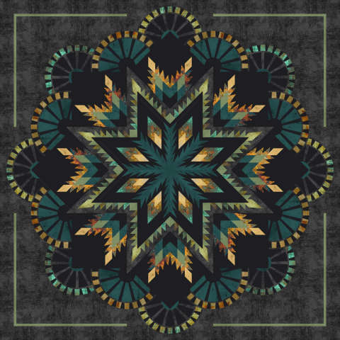 Steampunk Fairytale  Cover Quilt