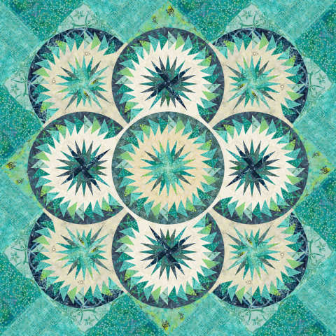 Autumn Splendor in Tonga Sage Mini Collection Timeless Treasures