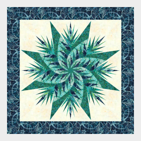 Evergreen Fern in Tonga Sage Mini Collection