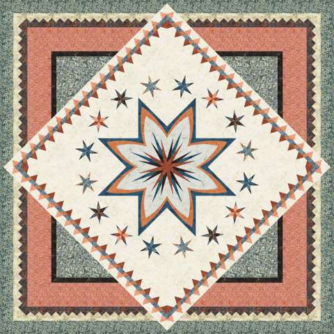 Midnight Safari • 99x99 Kit with Pattern $308.00 $389.50