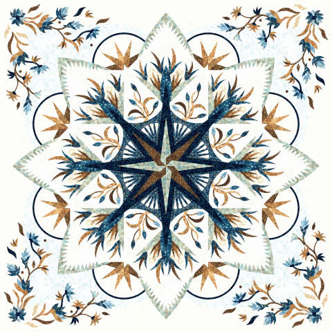 Valley Blossoms in Hoffman Wheat Fields and Breeze