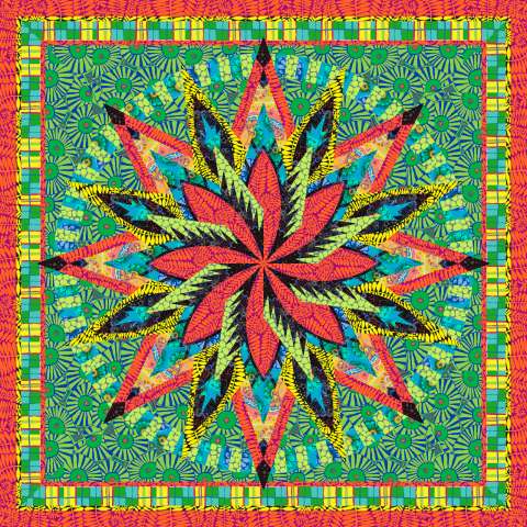 Silver Shores - Kaffe with Backing