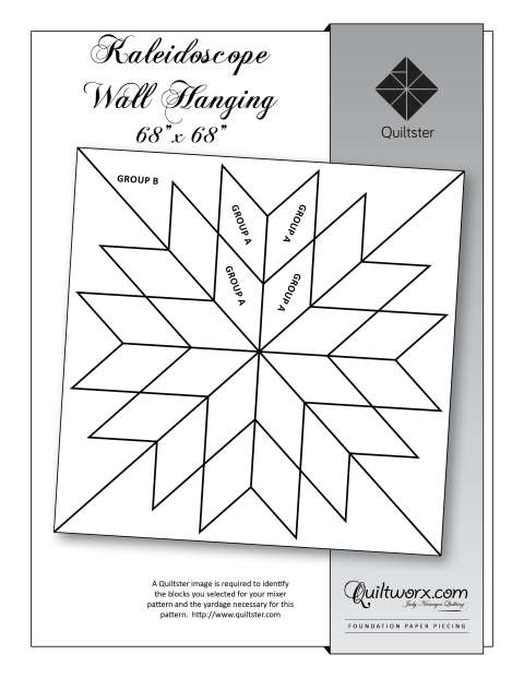 Kaleidoscope Mixer Wall Hanging