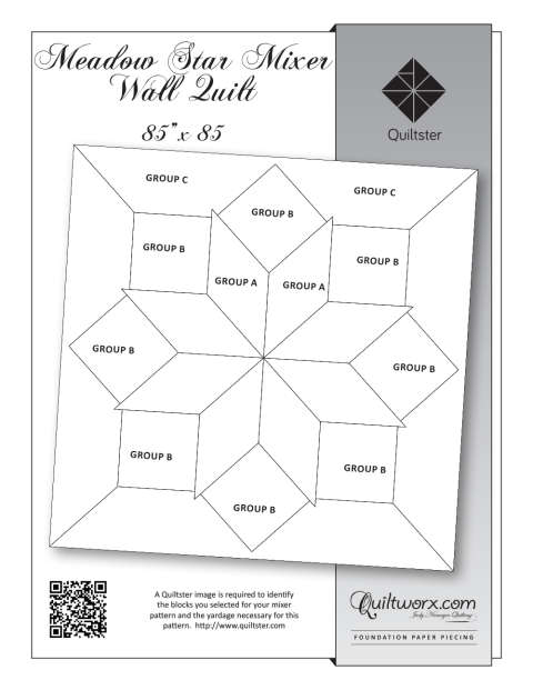 Meadow Star Mixer Wall Quilt