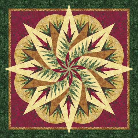 The Pineapple - Island Batiks Holiday at Home
