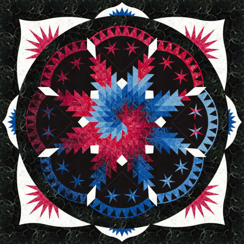 Hocus Pocus in Tonga Batiks Traditions Collection by Judy and Judel Niemeyer Timeless Treasures