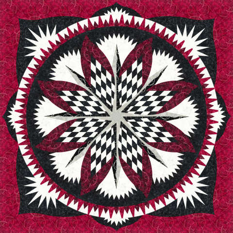 Allisyn's Wondered Land in Traditions Tonga Batiks