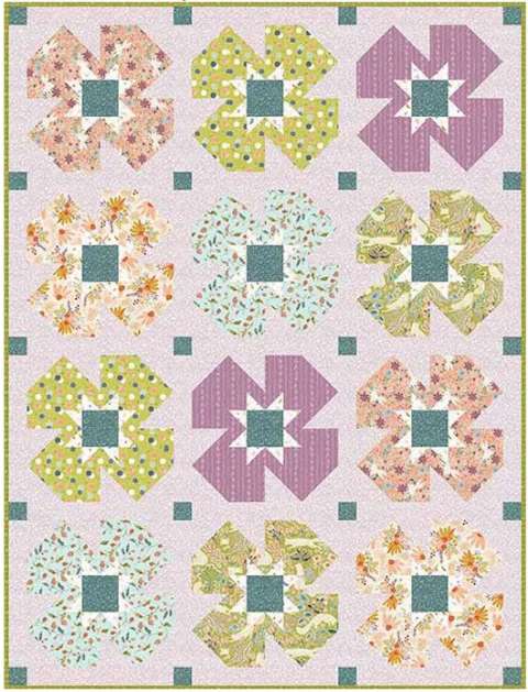Summer Garden Quilt Kit