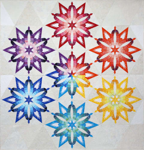 Diamond Wedding Star with Eva's Rainbow Strip Set