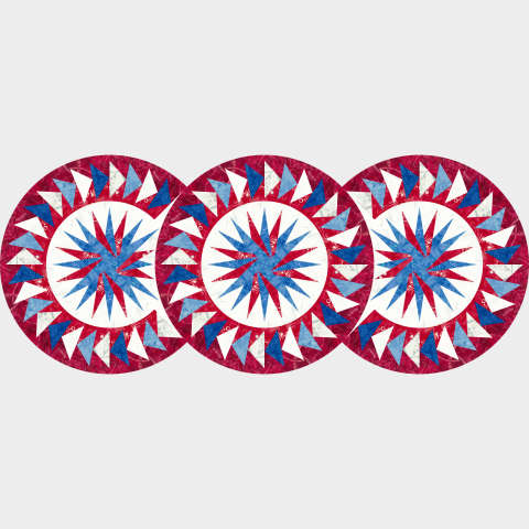 Seasonal Table Runner in Tonga Traditions Batik Collection