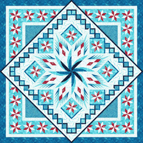 Peppermint Sprinkles Arctic Star Mixer Anne Hall Special Project