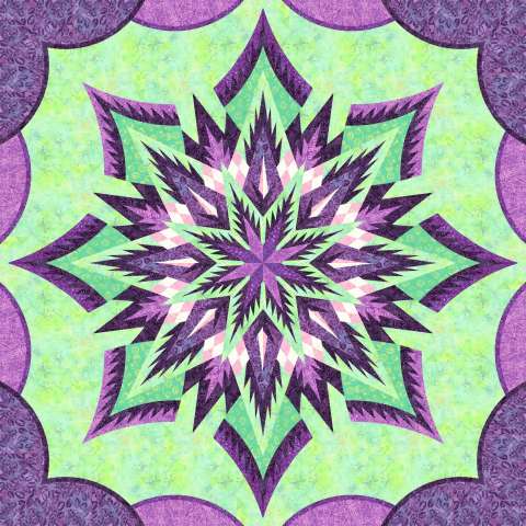 Heather in the Highlands with Backing