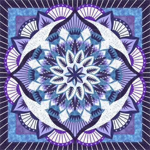 Dinner Plate purple glory