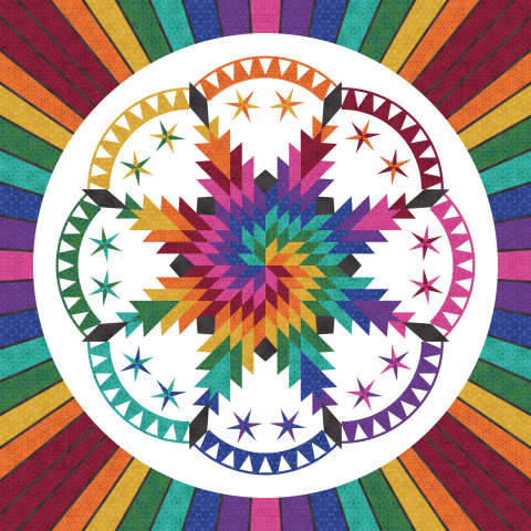 Feeling Groovy Newer Worlds Collection by Rob Appell from Benartex