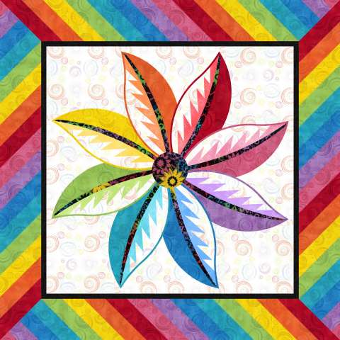 Eight in a Rainbow in ColorStock