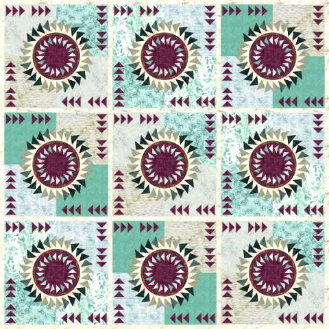 Summer Garden Quilt Kit | Quilt Kits | Marketplace | Quiltster