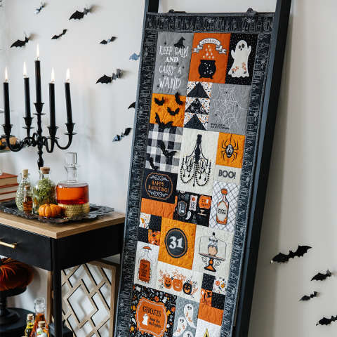 Kimberbell Pumpkins & Potions Ladder Quilt