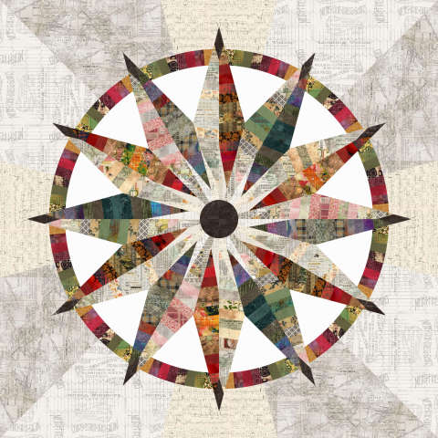 Sundial in Tim Holtz