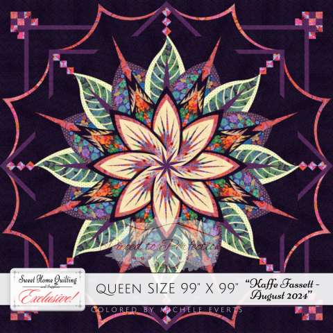 Jungle Magnolia Queen - August 2024 Kaffe SHQ Exclusive Colorway