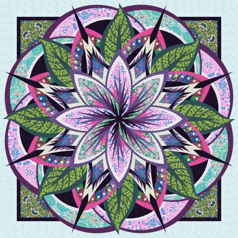 Jungle Magnolia Wall in Kaffe