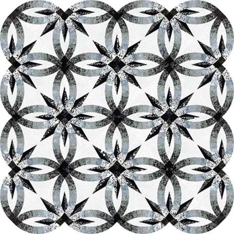 Achromatic Wedding Star