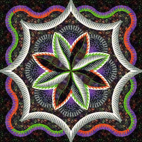 Hosta Queen Mixer - Halloween - with Backing