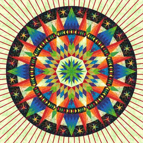 Color Dreams Limited Edition Queen Size Quilt Kit ~ A Caribbean Starfish Exclusive