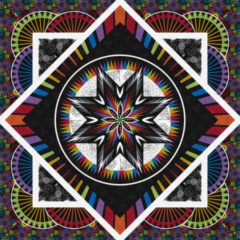 Cosmic Fireworks King ColorStock