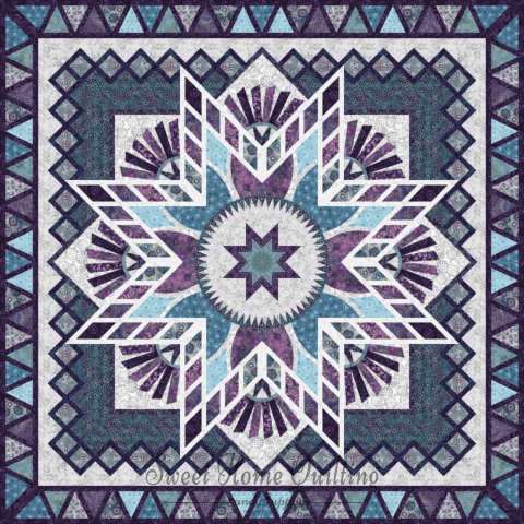 Tulip Farm featuring Heavy Metal by Island Batik